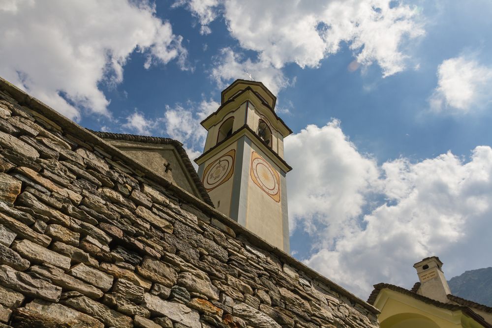 Die Kirche von Bosco Gurin