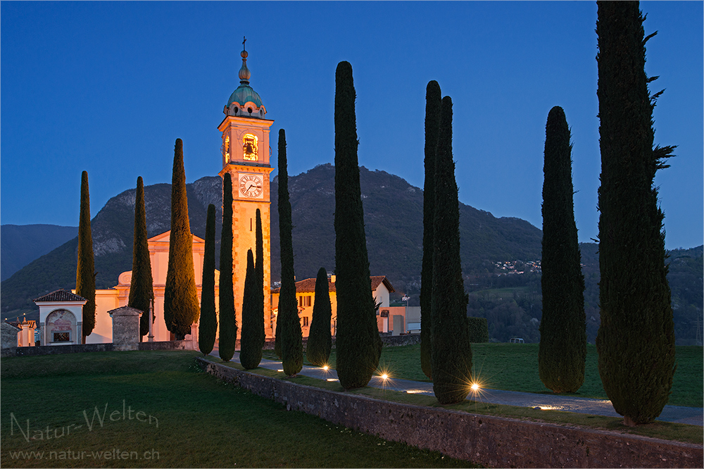 Die Kirche von Collina d'Oro