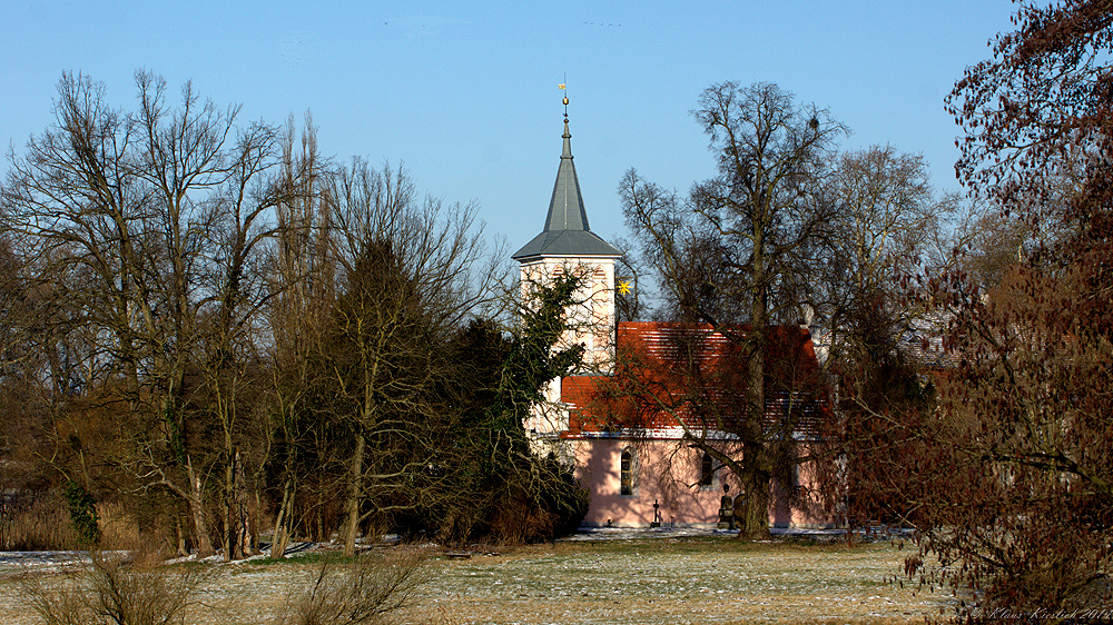 Die Kirche von Criewen.......