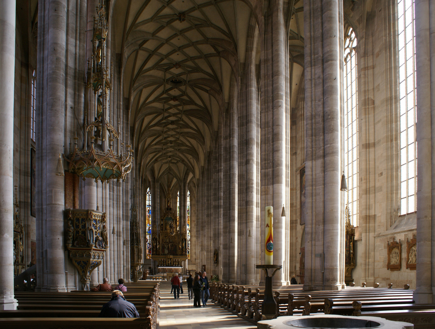 Die Kirche von Dinkelsbühl