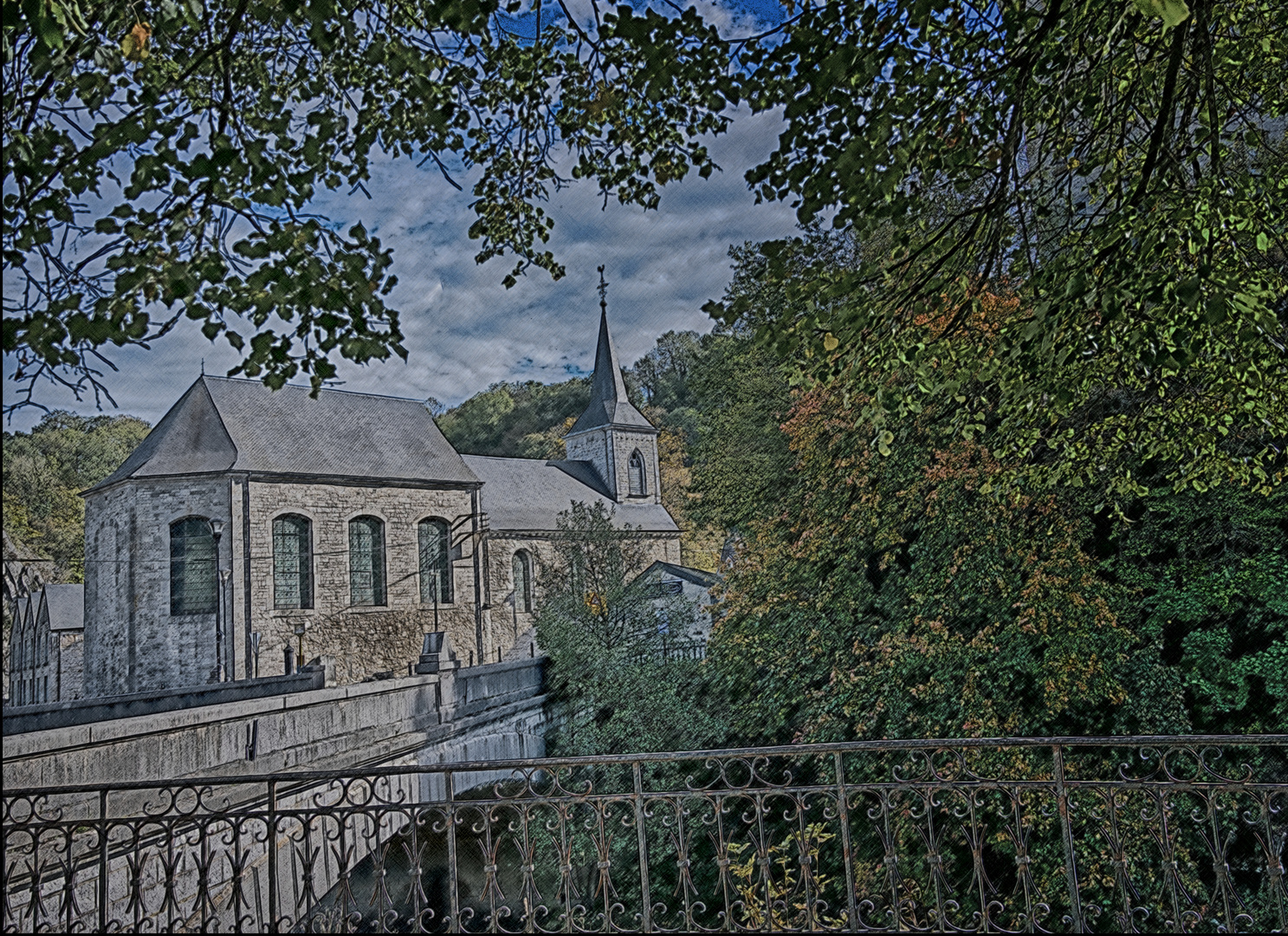 Die Kirche von Durbuy - L'église de Durbuy II.