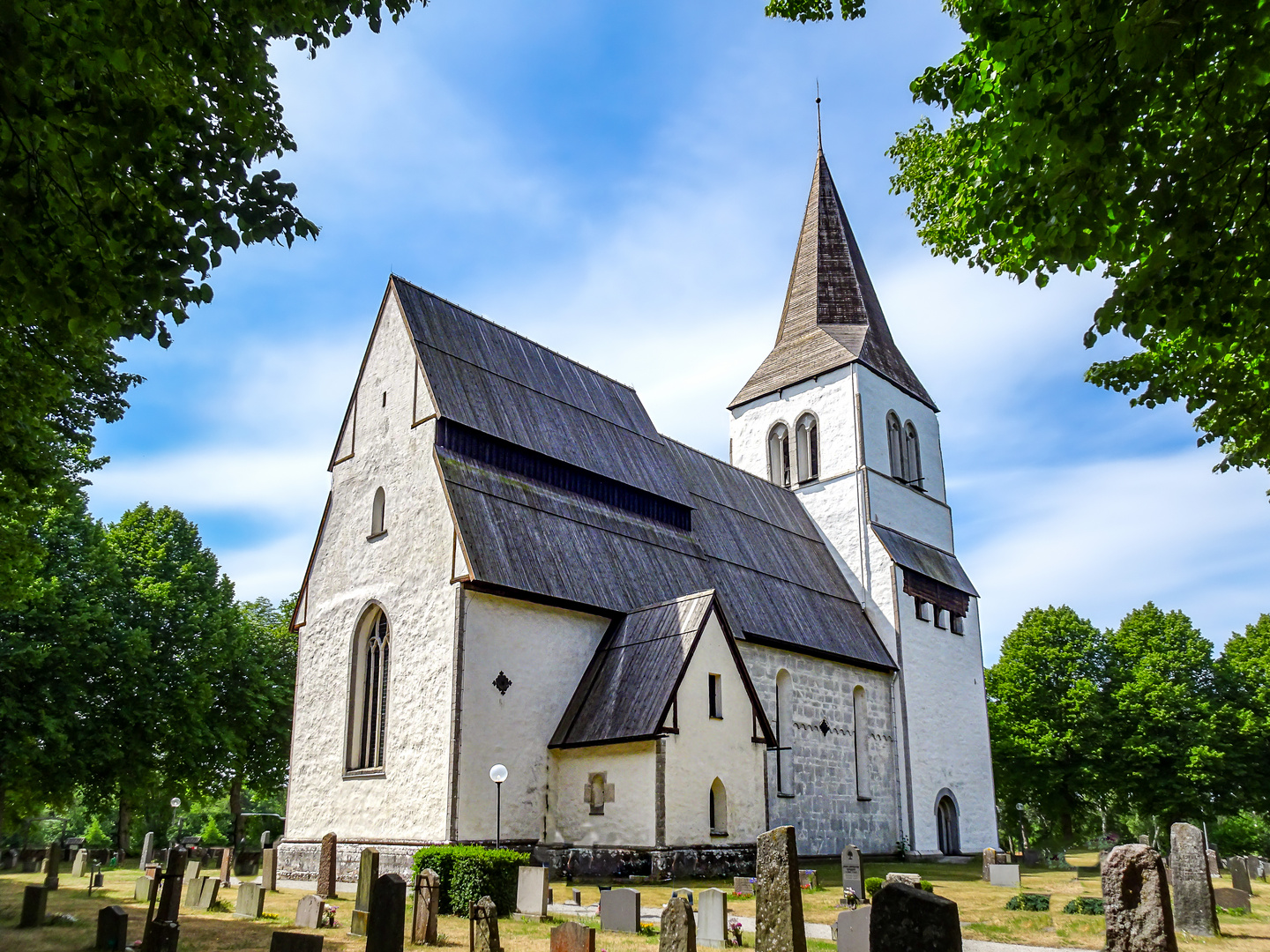 Die Kirche von Eskelhem