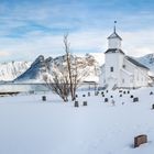 Die Kirche von Gimsøy 1