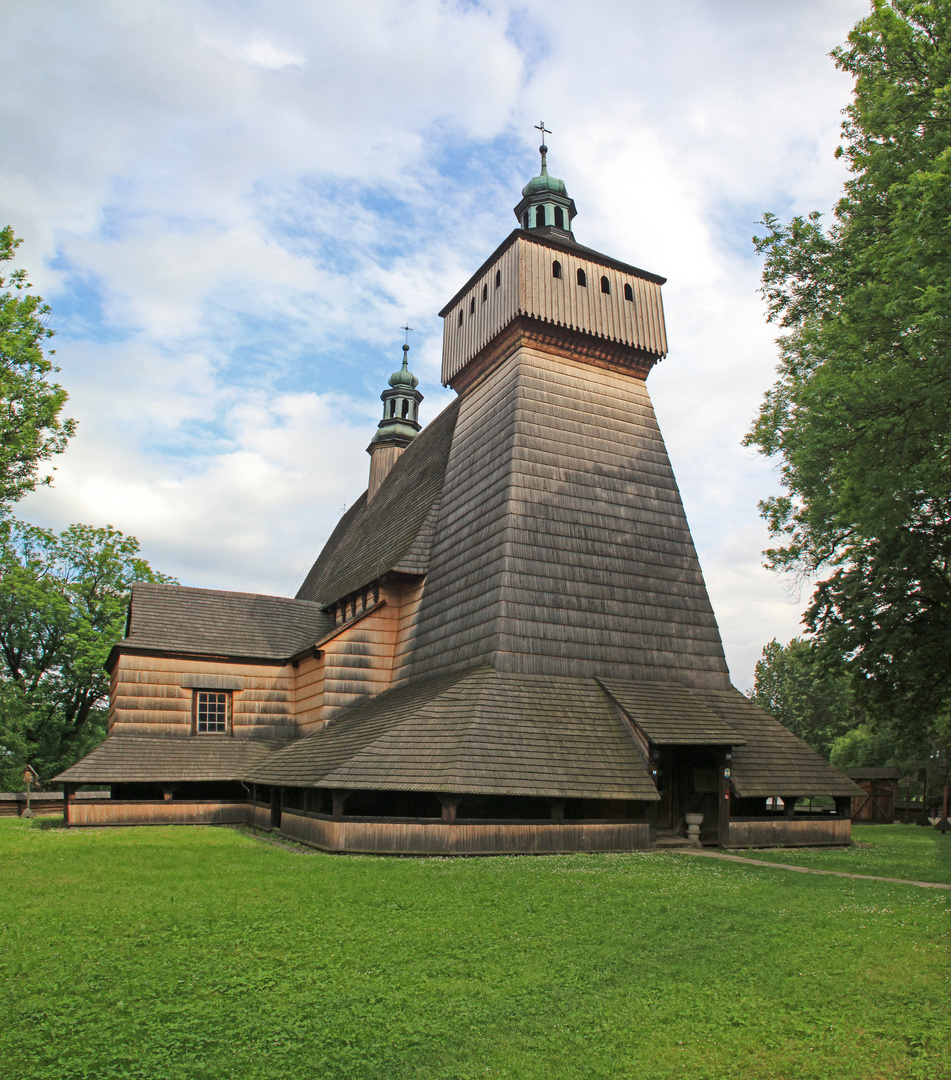 Die Kirche von Haczów