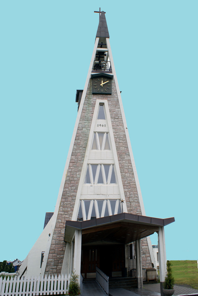 Die Kirche von Hammerfest.