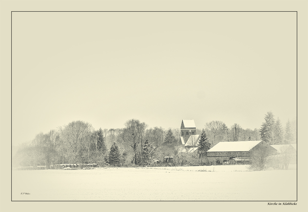 Die Kirche von Klobbicke