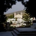 Die Kirche von Lefkes auf der Insel Paros.