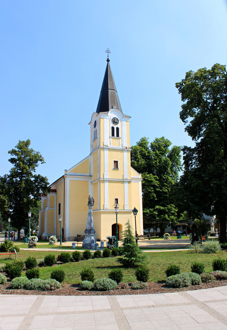 Die Kirche von Lenti ...