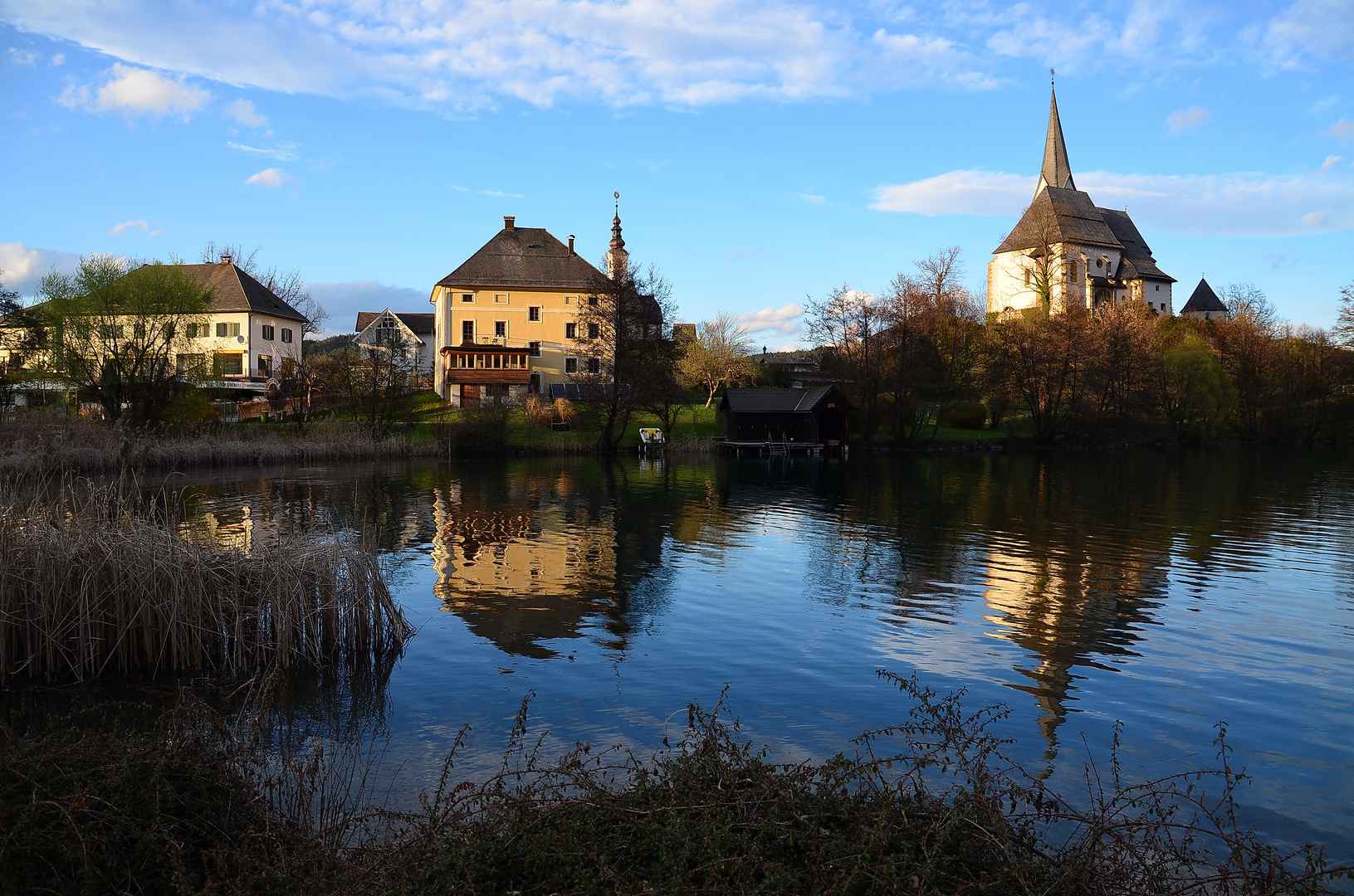 Die Kirche von Maria Wörth