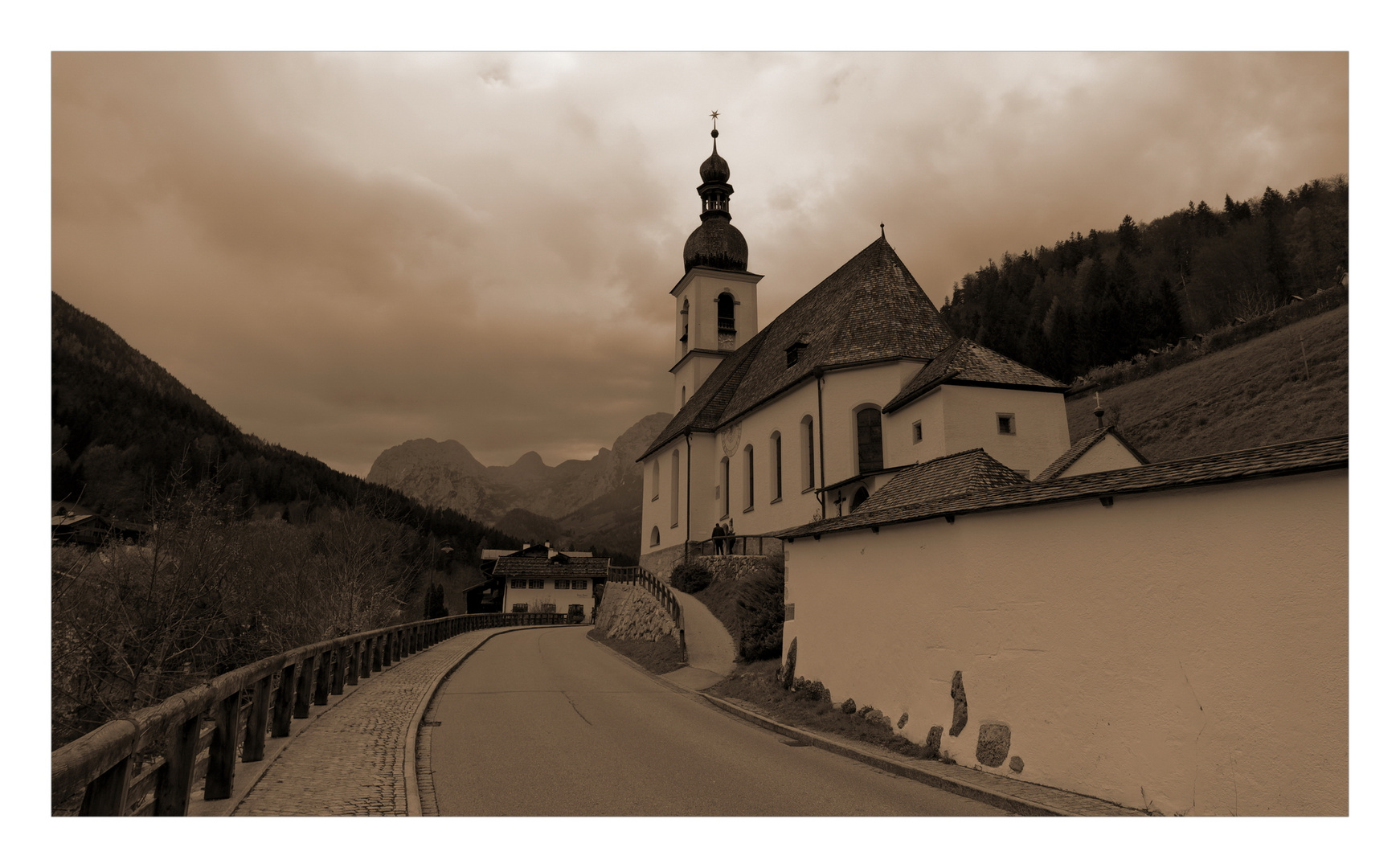 Die Kirche von Ramsau