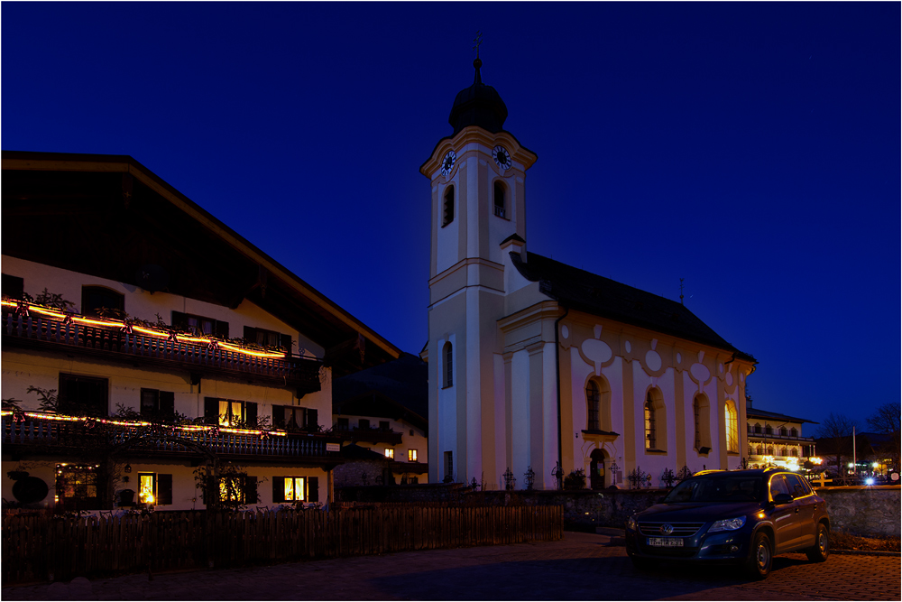 Die Kirche von Schleching