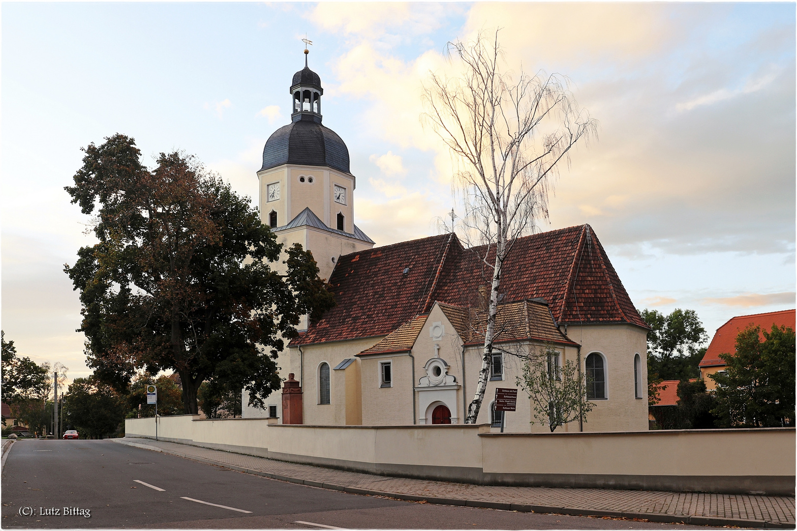 Die Kirche von Thallwitz