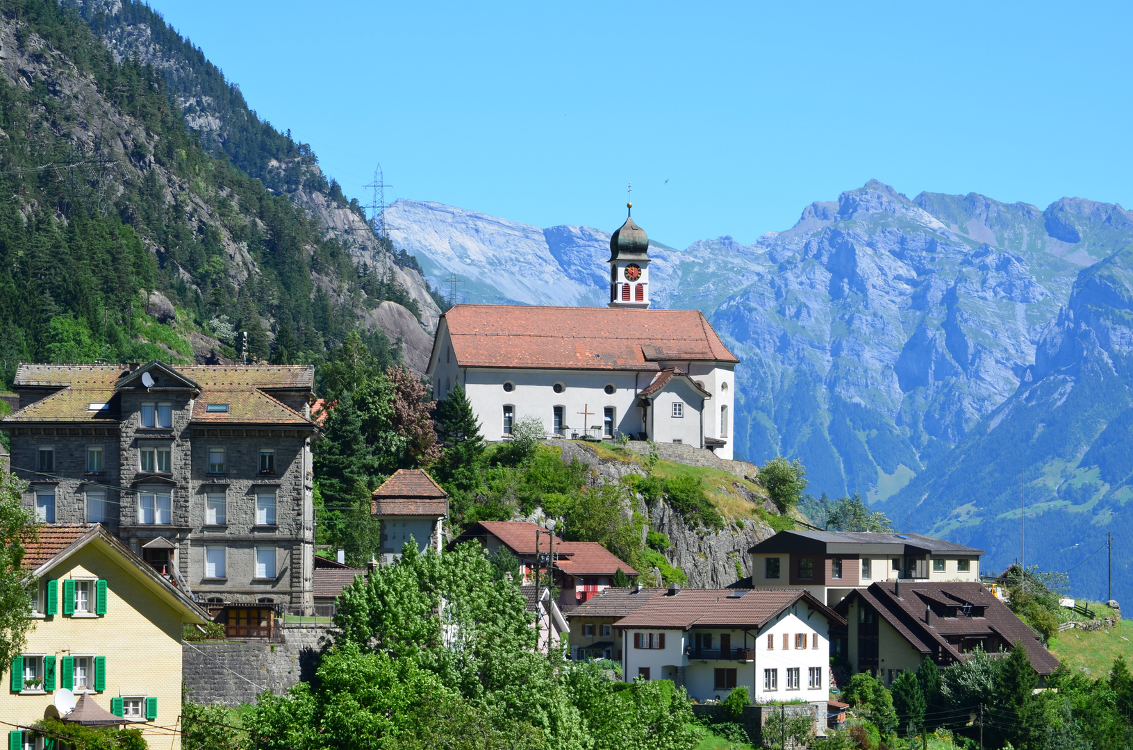 Die Kirche von Wassen