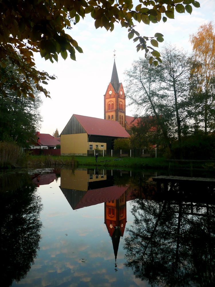 Die Kirche von Wiesenburg