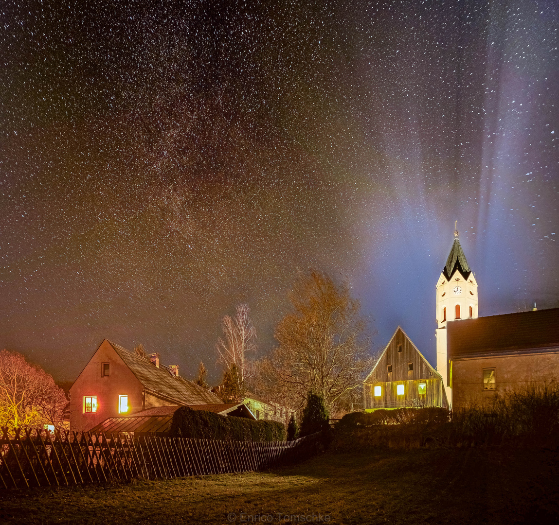 Die Kirche zu Lichtenberg - Ein kleines Artwork