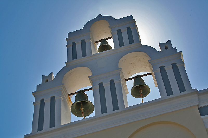 die kirchen auf santorini 2