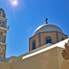 die kirchen auf santorini