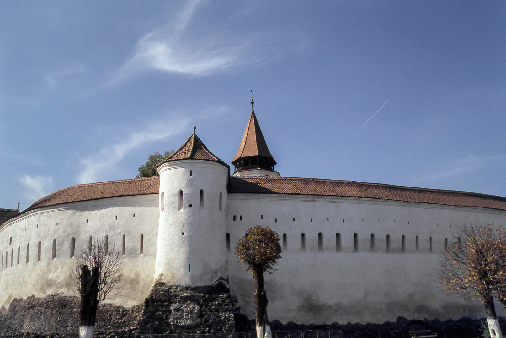 Die Kirchenburg von Tartlau ...