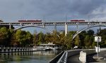 die Kirchenfeldbrücke in Bern von Juan 