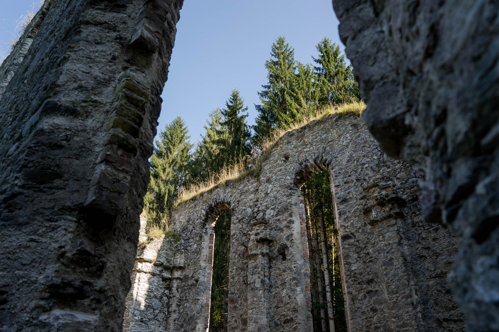 Die Kirchenruine von Hörbrunn IV