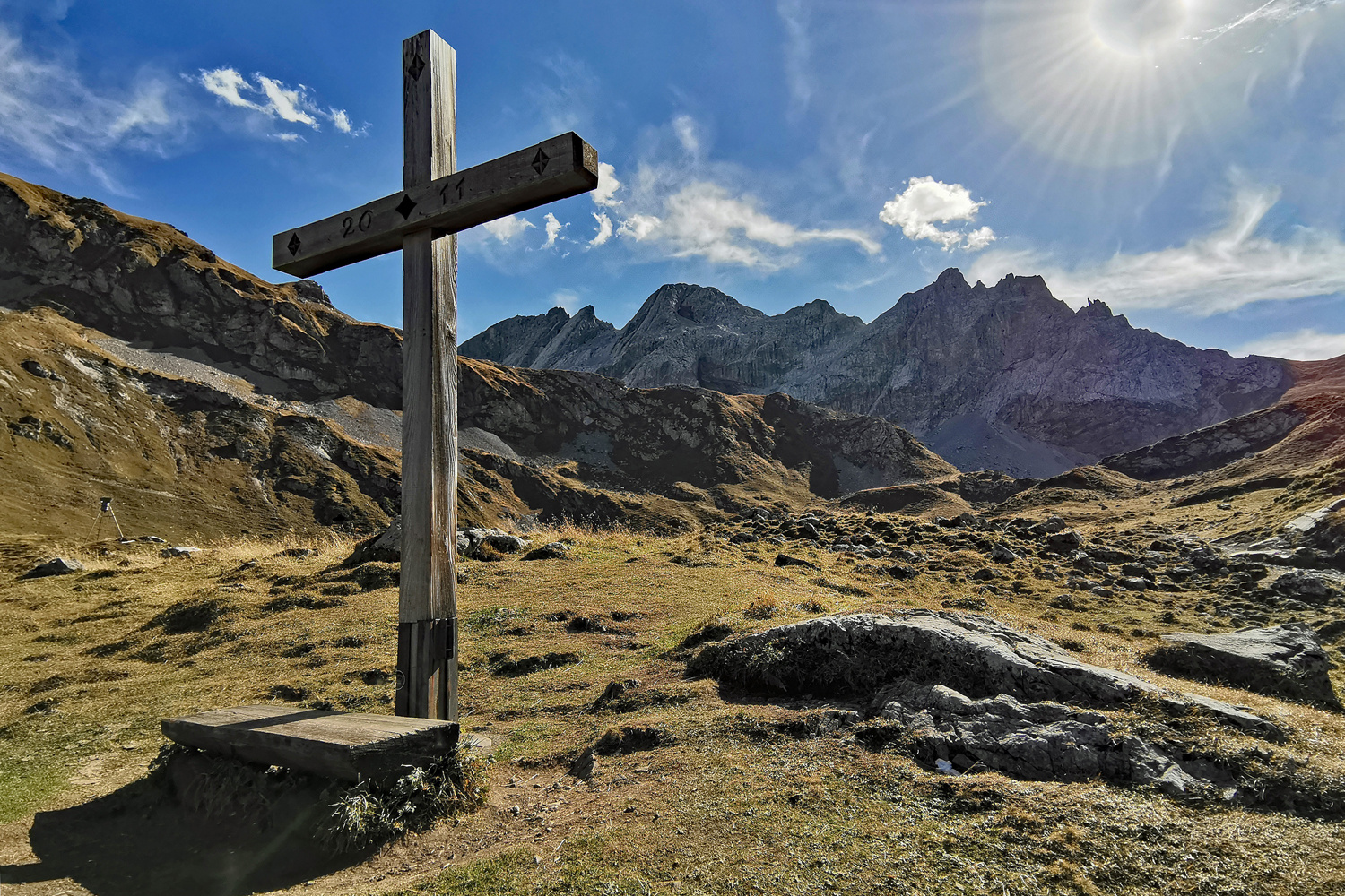 Die Kirchlispitzen 2551 m ...