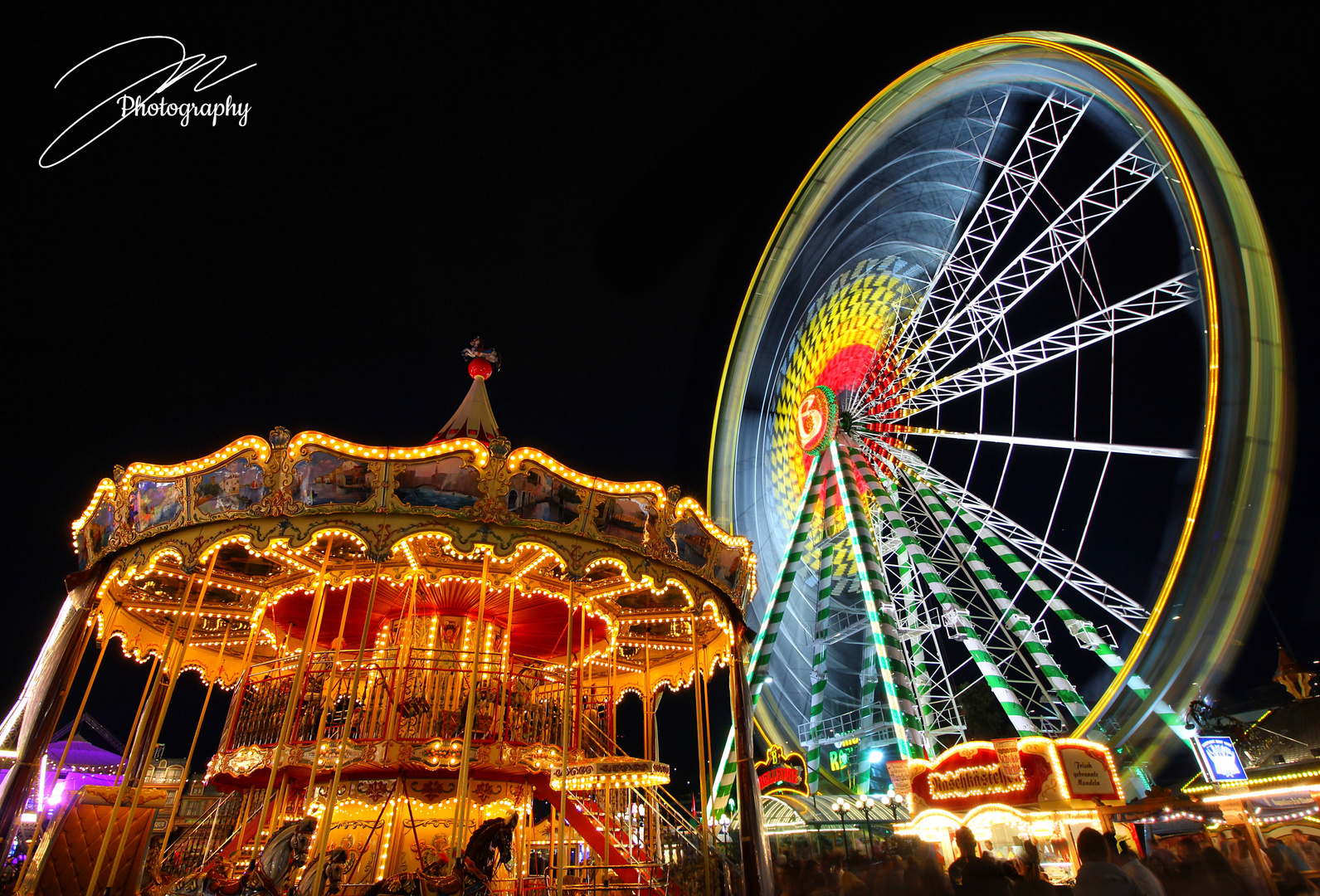 Die Kirmes am Rhein