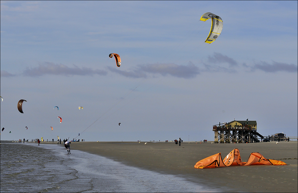 die kitesurfer