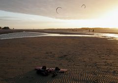 Die Kitesurfer von Laboe