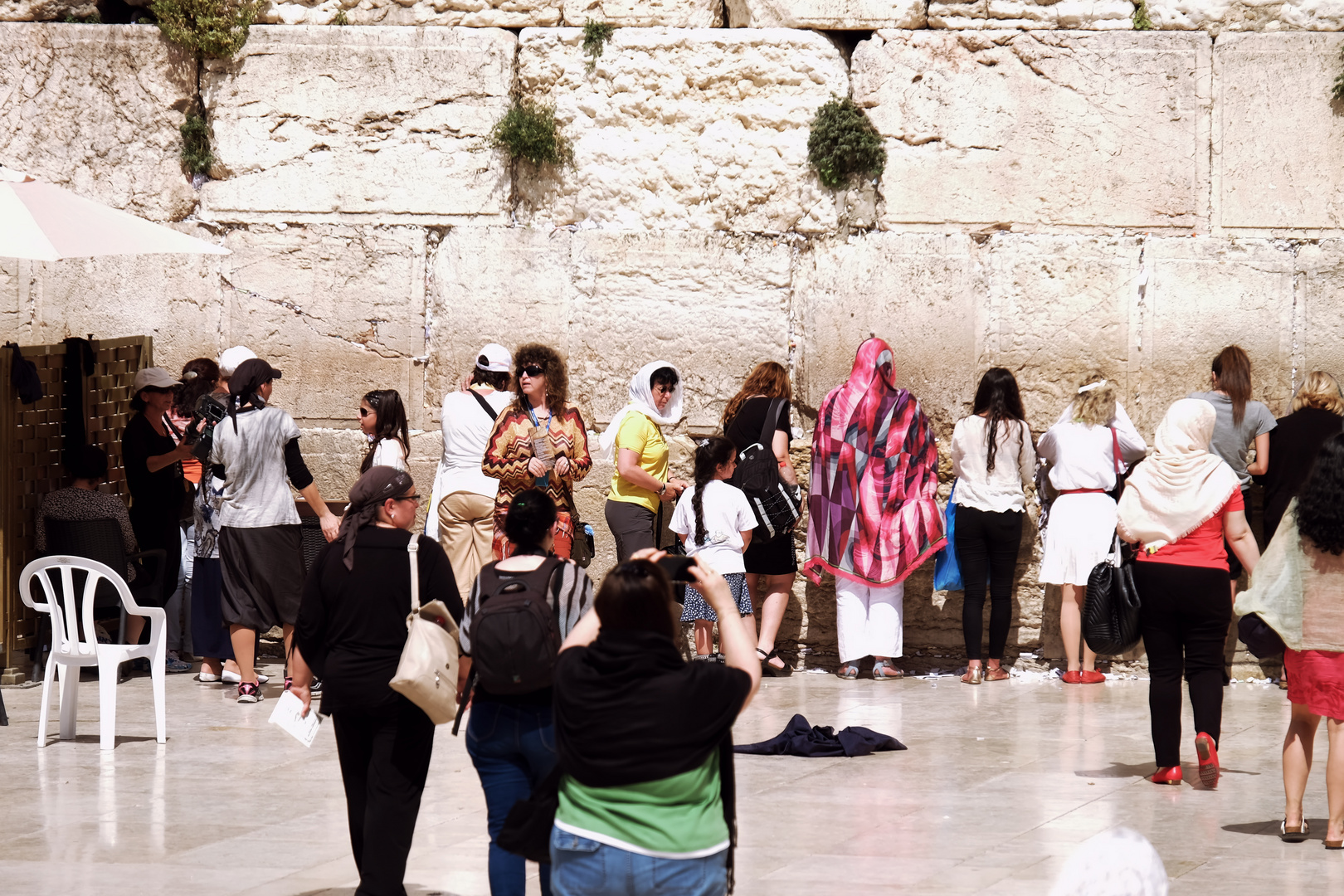 Die Klagemauer in Jerusalem