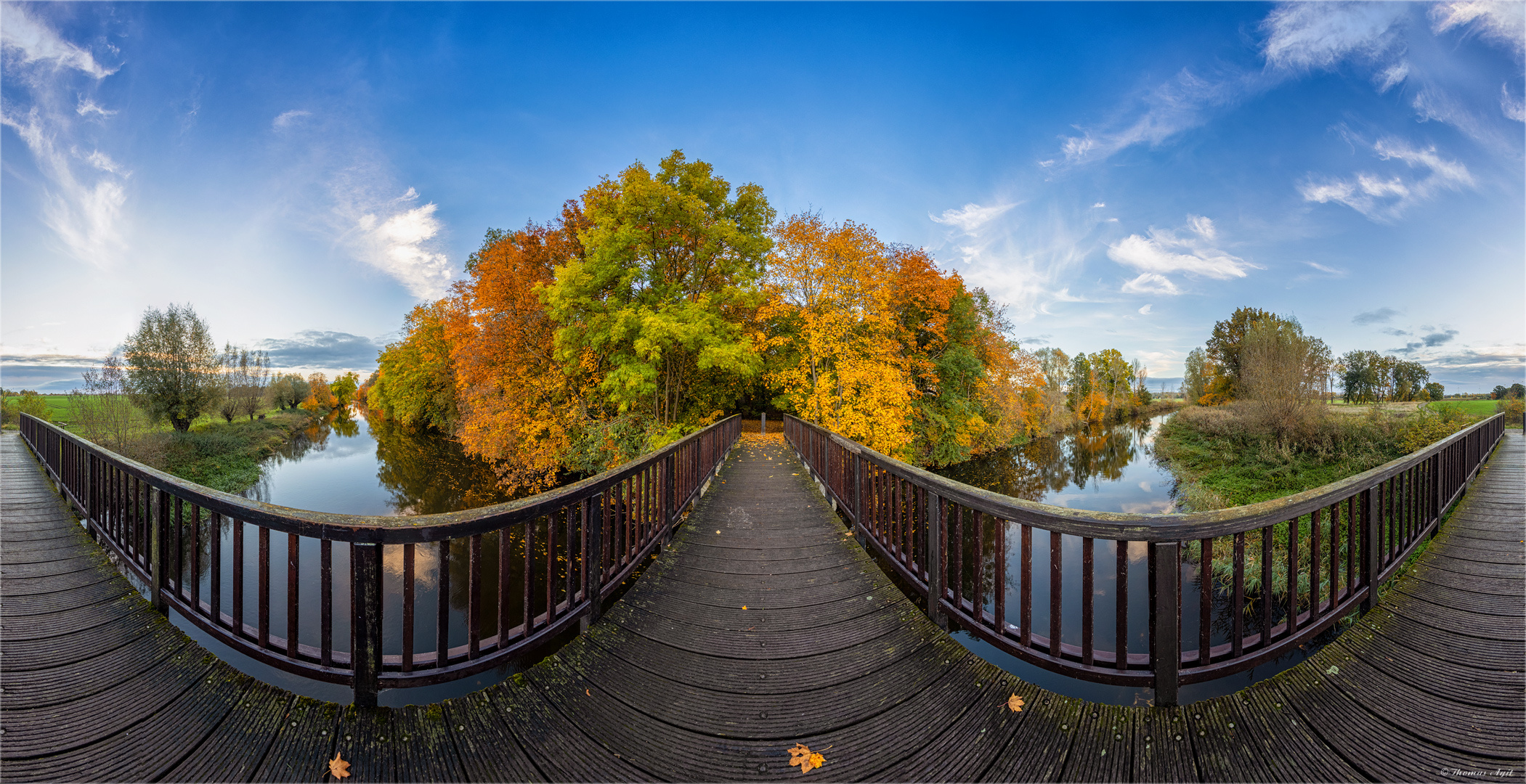 Die Klappbrücke...