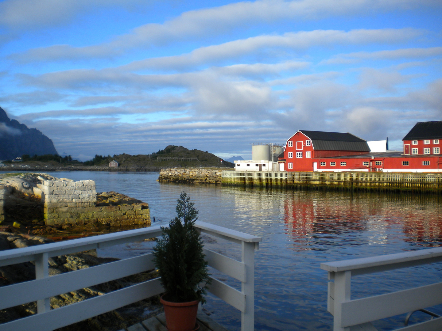 Die klassische Lofoten Ansicht - Norwegen