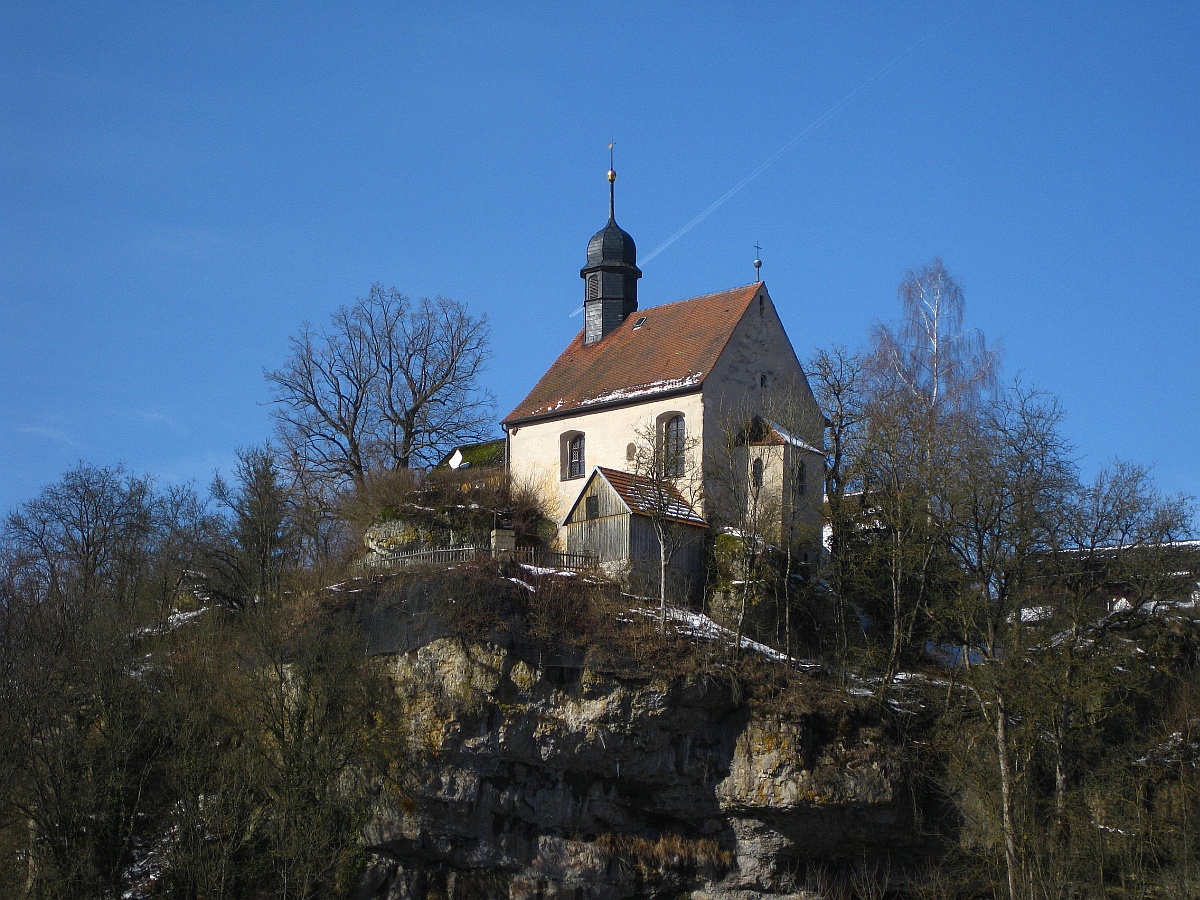 Die Klaussteinkapelle (Ailsbachtal)