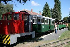 Die kleine Bahn nach Lenti (Ungarn) am Balaton