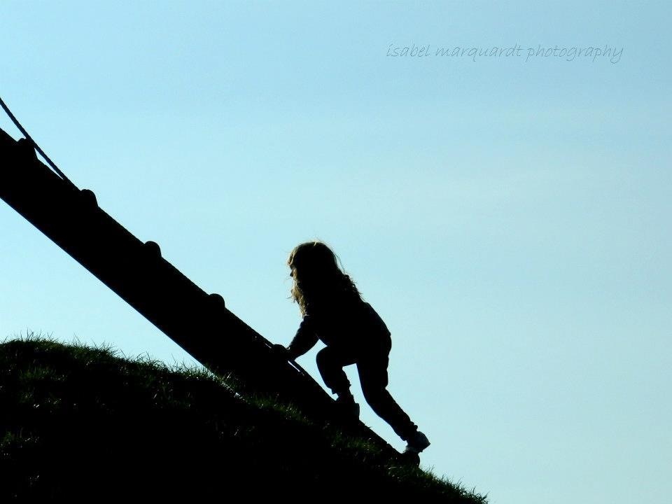 Die kleine Bergsteigerin