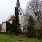 die kleine Dorfkirche von Oberreitnau,Allgäu