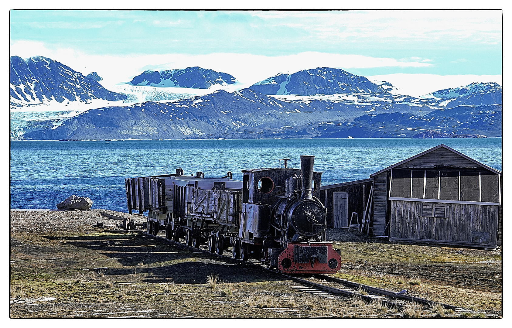 Die kleine Eisenbahn in Spitzbergen!