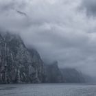 Die kleine Fähre im Lysefjord