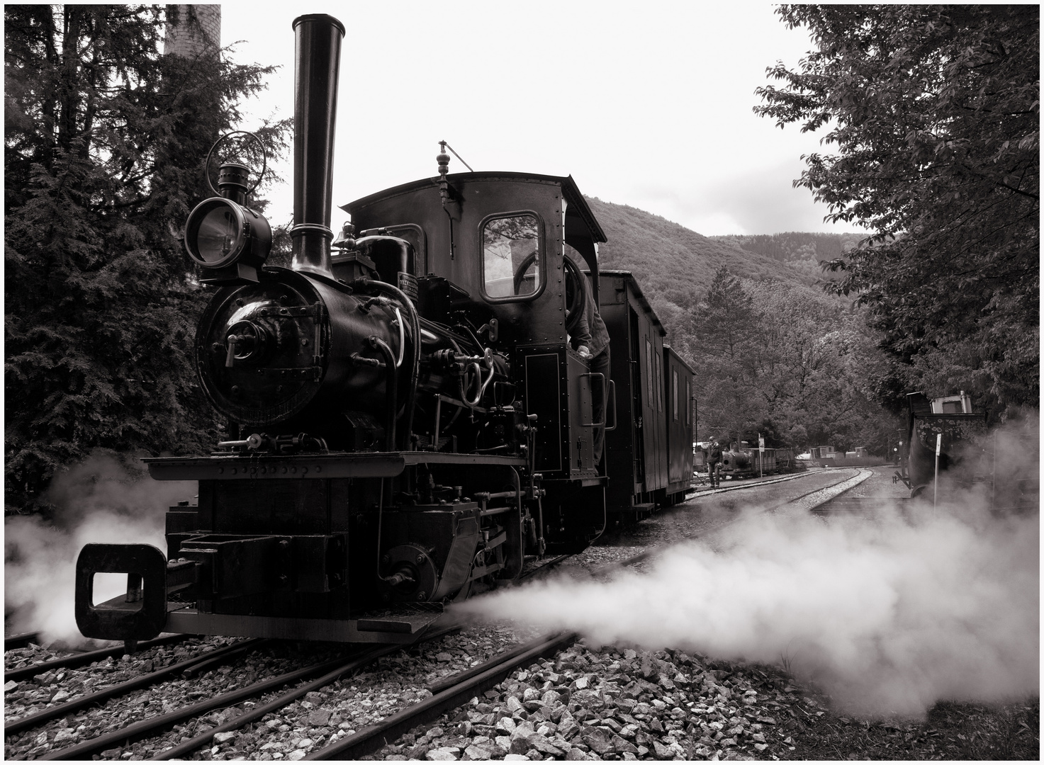 Die kleine Feldbahnlok