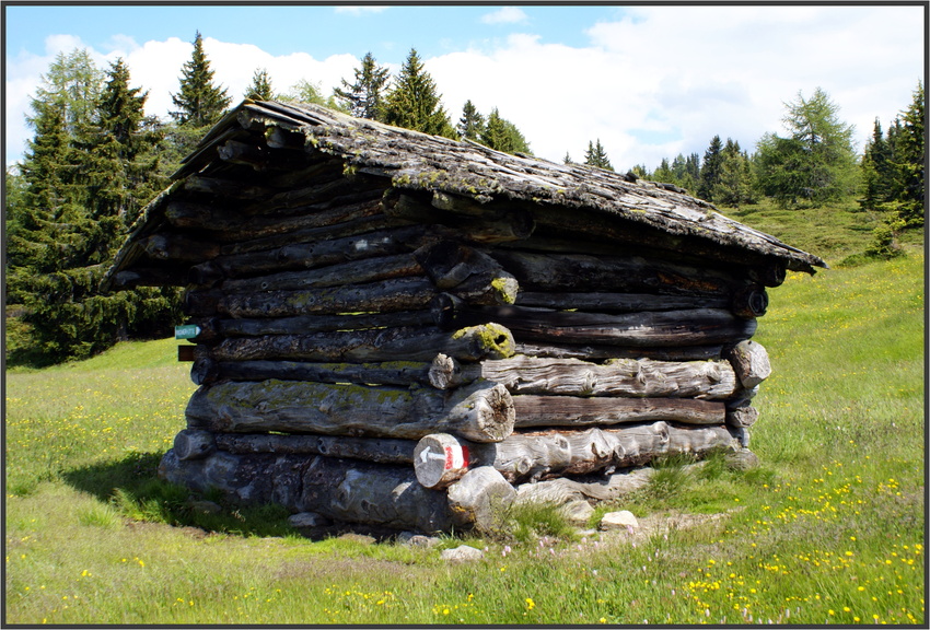 Die kleine Holzhütte