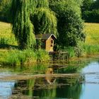 Die kleine Hütte am See