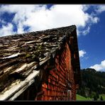 die kleine hütte in der sonne