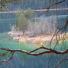 Die kleine Insel am Eibsee