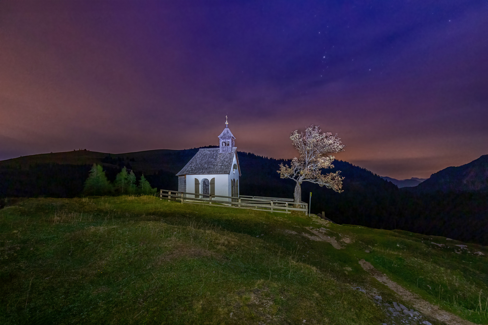 Die kleine Kapelle.