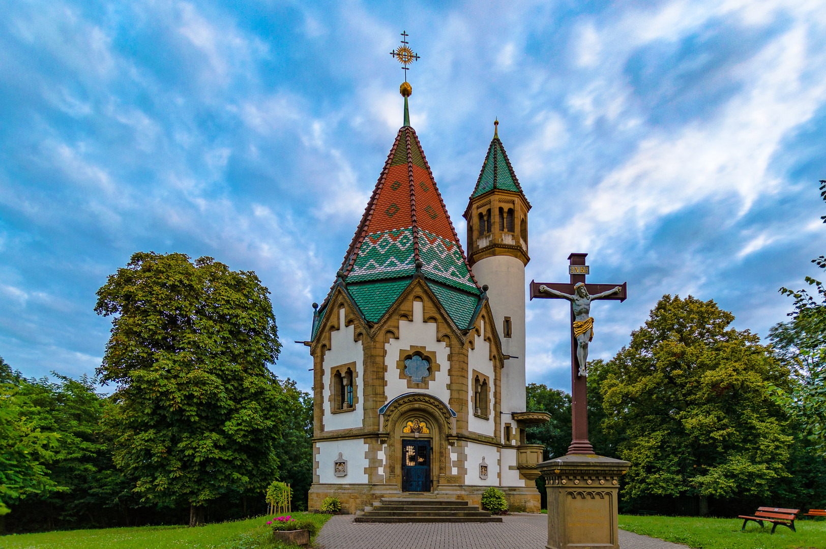 Die kleine Kapelle auf dem Letzenberg in Malsch