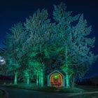 Die kleine Kapelle auf der Carolahöhe bei Koblenz-Lay