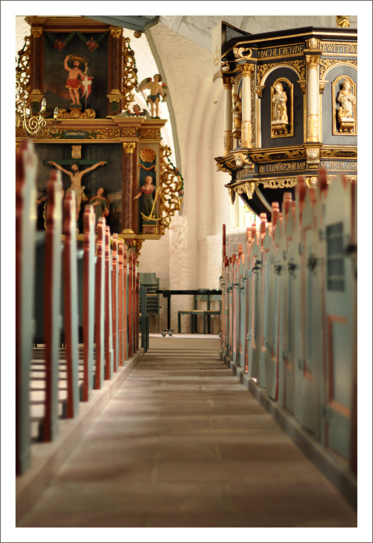 Die kleine Kirche in Büsum