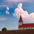 die kleine Kirche in Island