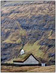 Die kleine Kirche in Saksun