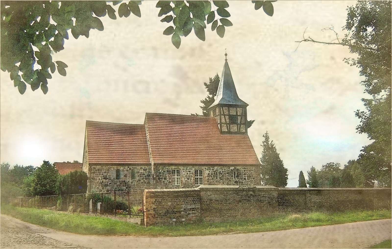 die kleine Kirche in Thyrow Foto & Bild klöster. kirchen und, kirche