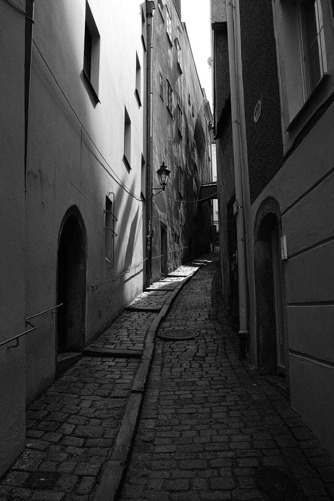 Die Kleine Messergasse in Passau